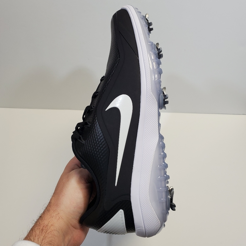 Nike React Vapor 2 Golf Shoes Cleats Black White - image 4